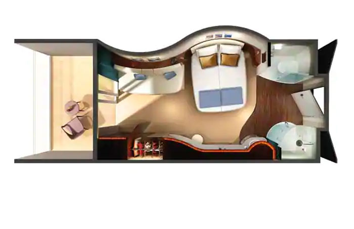 Hut plattegrond