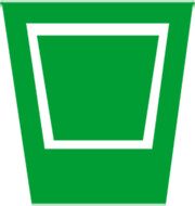 frisdrank glas